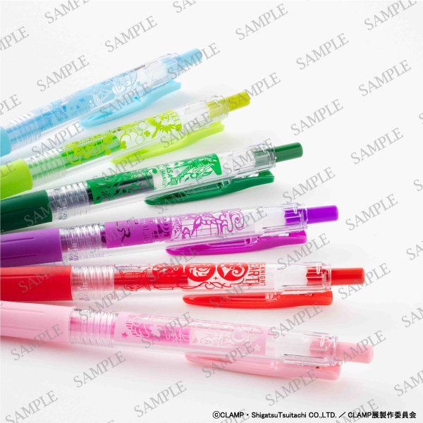 サラサクリップカラーボールペン10本セット | CLAMP展 グッズ情報